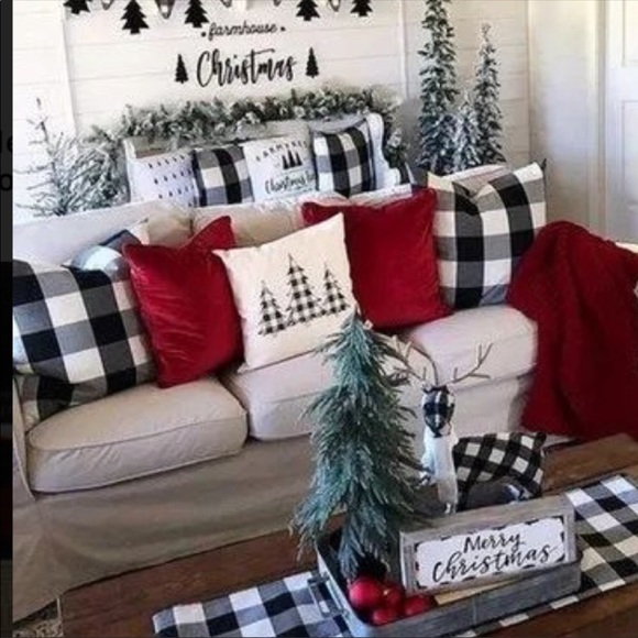 Holiday Sale Buffalo Plaid Pillow Covers Poshmark